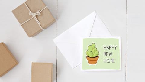 Happy New Home Etsy Card