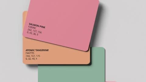 Bubble Gum Spring Color Palette